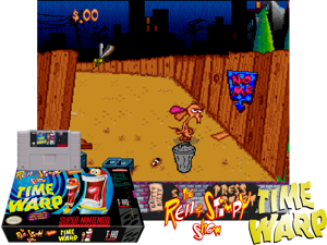 Ren & Stimpy Show, The - Time Warp (E) [t1] Cover